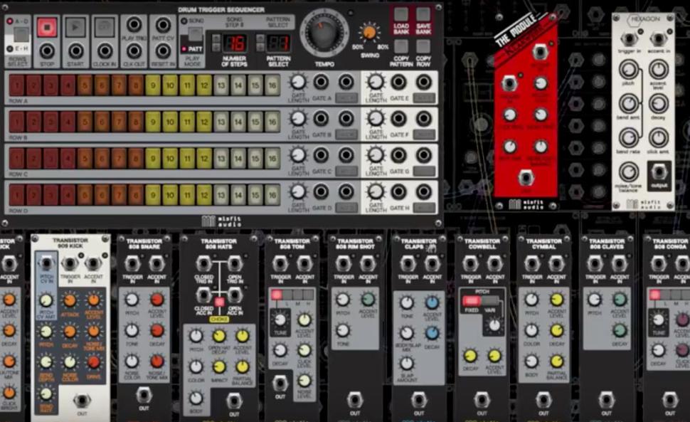 Cherry Audio Voltage Modular erhältlich Konkurrenz für VCV Rack & Softube Modular