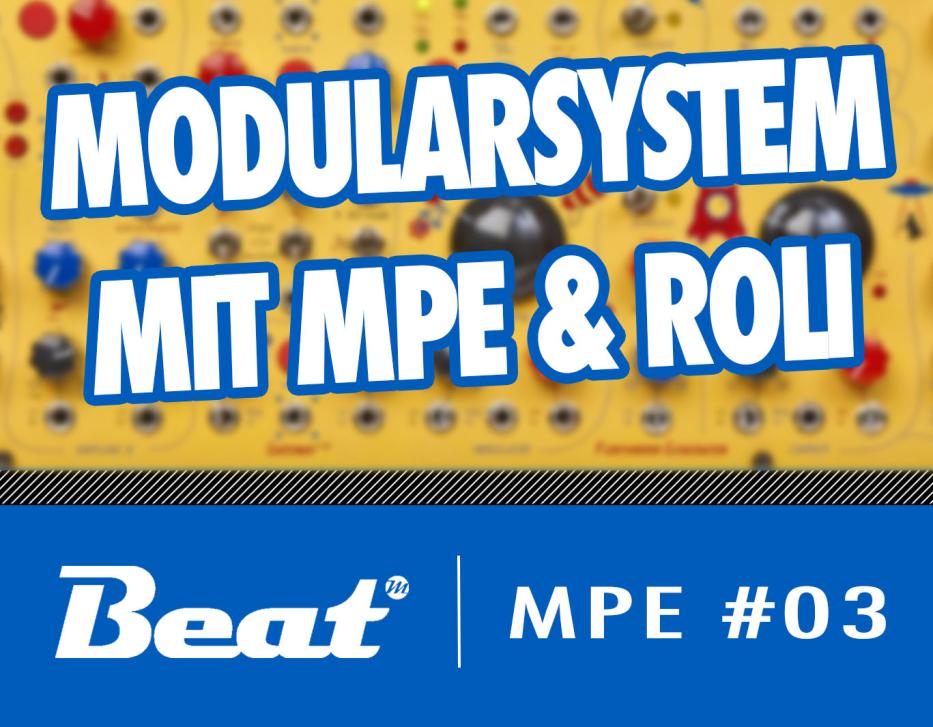 Video-Tutorial: Roli Seaboard mit einem Modularsystem verbinden 