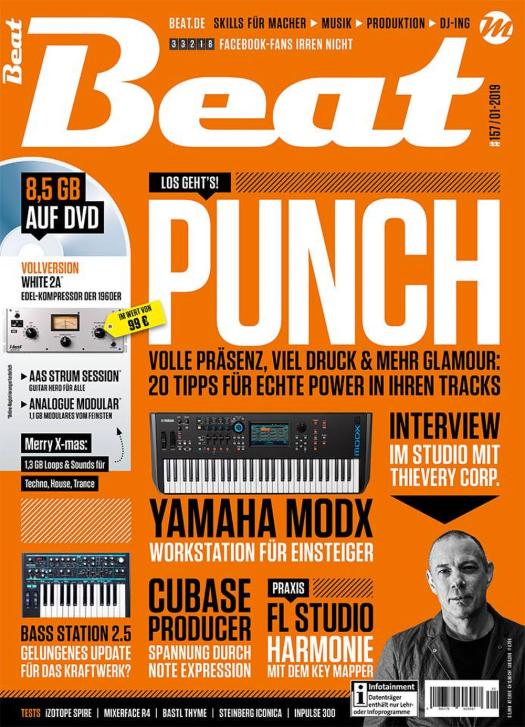 Die neue Beat 01|19 ist da: Punch – Mehr Druck, Volumen und Glamour