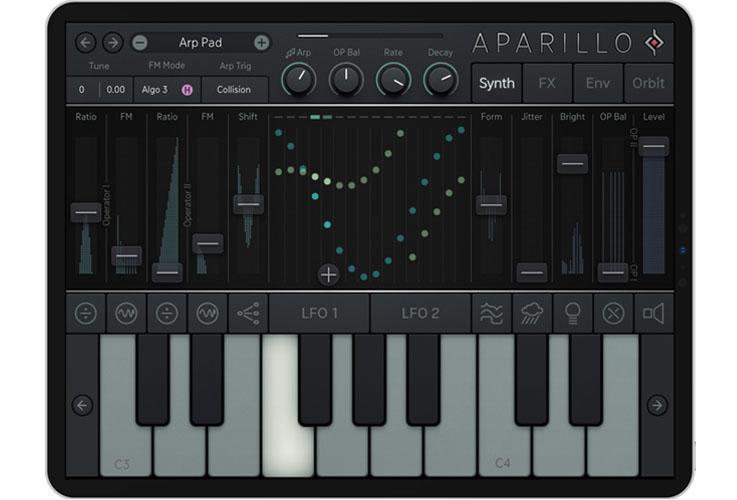 Sugar Bytes Aparillo for iPad: FM-Synthesizer für Klangforscher