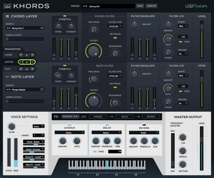 Loopmasters Khords: Spezial-Instrument für Chord-Sounds