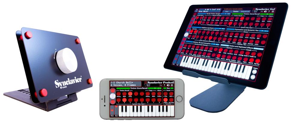 Synclavier Go!, Synclavier Pocket! und Synclavier Knob