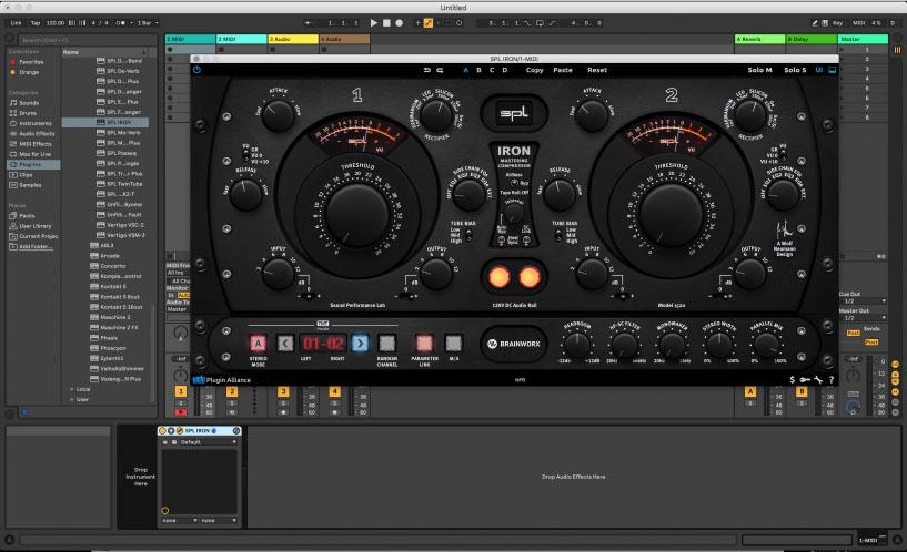 SPL Iron Mastering-Kompressor als Plug-in