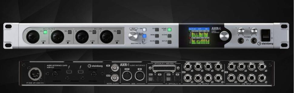 Steinberg AXR4: High-End-Audiointerface vorgestellt