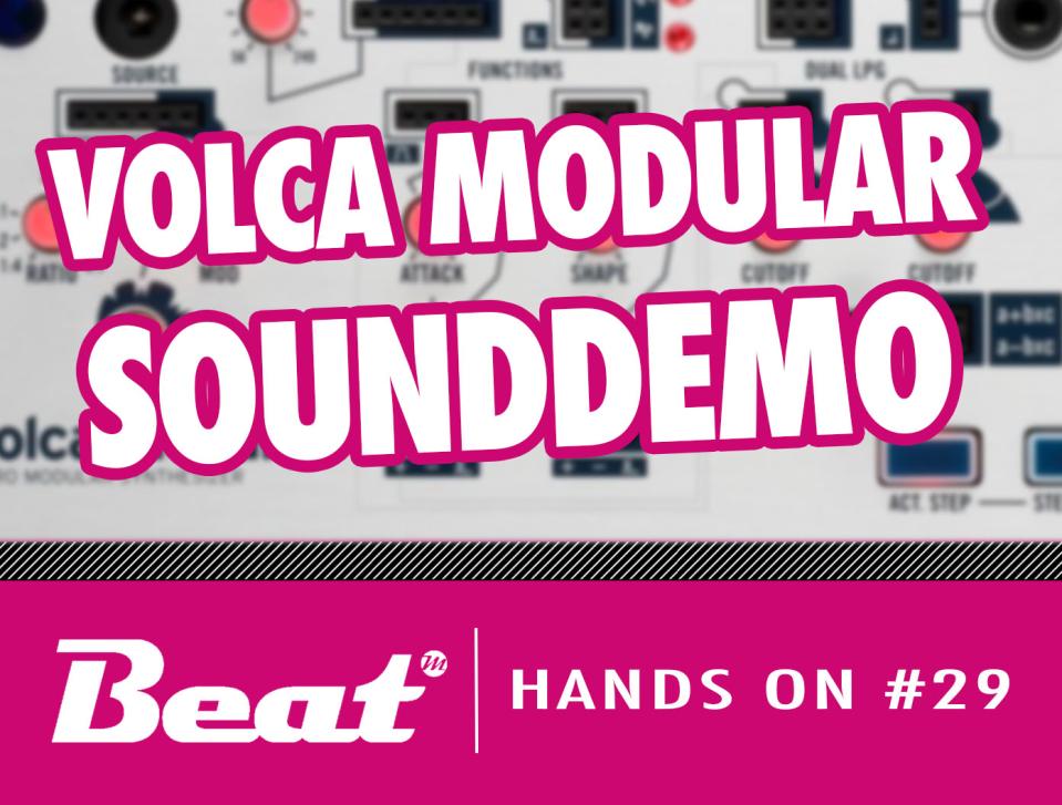 Video: Korg Volca Modular - Sounddemo des Mini-Synthesizers nach Buchla-Art