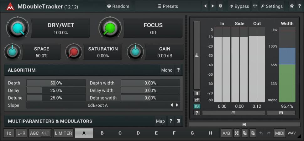 Melda Productions MDouble Tracker: kleines Tool für breite Signale