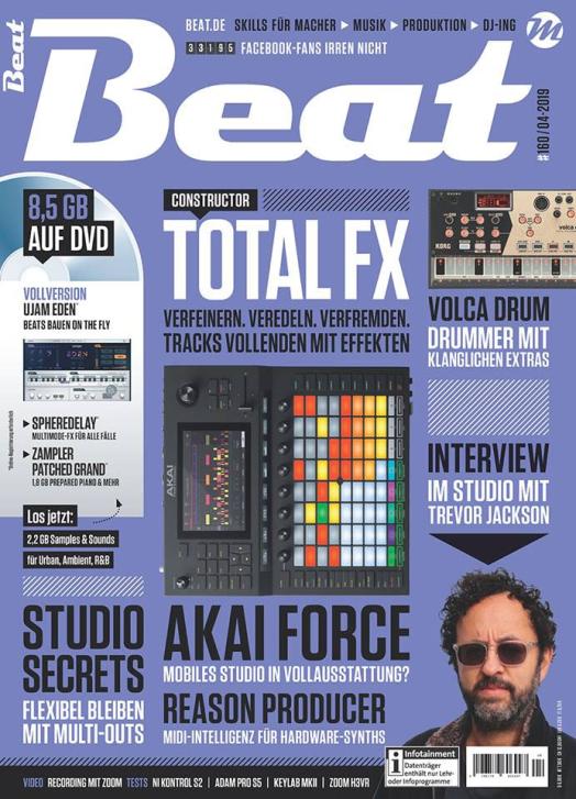 Die neue Beat 04|19 ist da: Total FX – Tracks vollenden mit Effekten