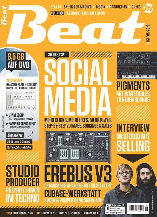 Die neue Beat 05|19 ist da: Social Media – Mehr Likes. Mehr Plays