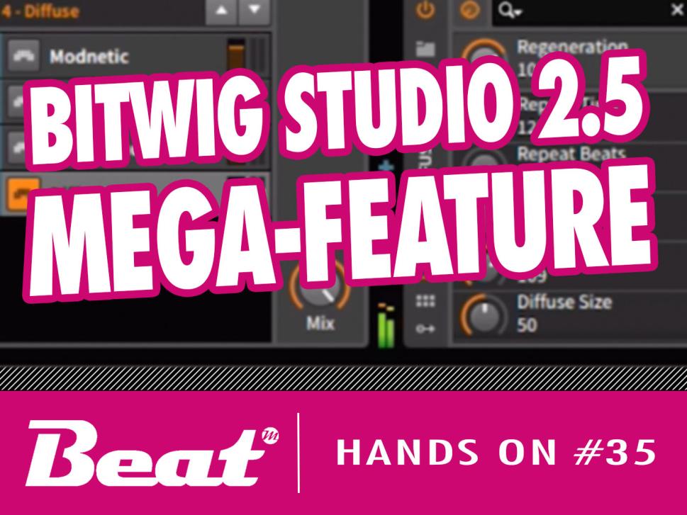 Video-Tutorial: Melodie-Generator in Bitwig Studio 2.5 selber bauen