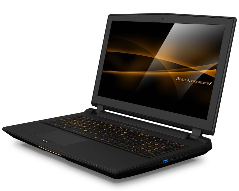 DA-X Pro Audio Notebook Extreme mit 8-Core-Prozessor