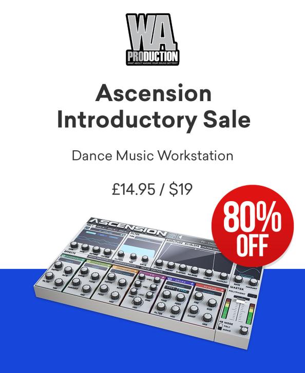 W.A. Production Ascension: richtig dicker Synth/Workstation für unter 20 Euro