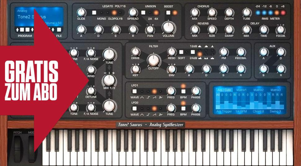 Tone 2 Saurus 2 - als Abo-Prämie