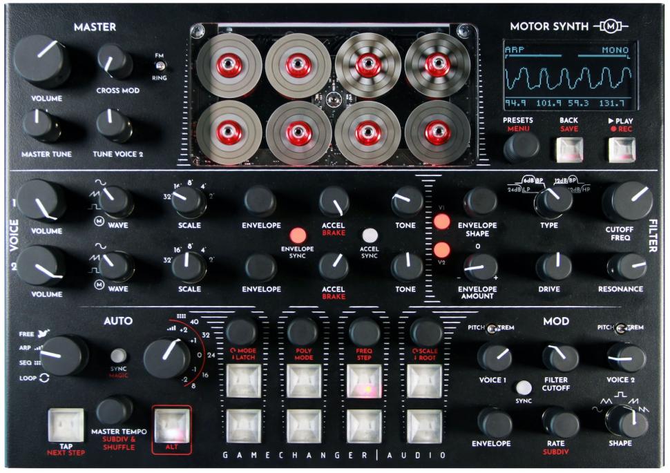 Gamechanger Audio Motor Synth: Innovativer Klangerzeuger mit Motoren