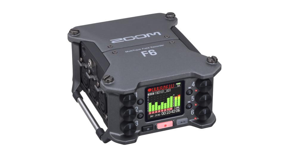 Zoom kündigt den F6 MultiTrack Field Recorder an