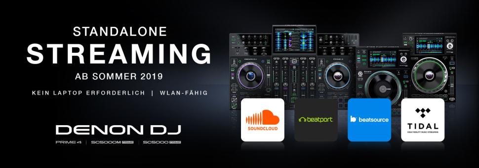 Denon DJ Streaming-Funktion wird kommen