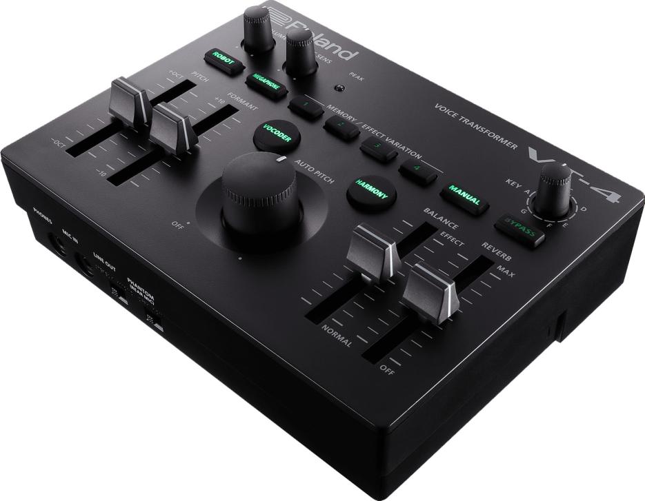 Neu hinzugekommen ist ein MIDI-Eingang, um mit einem Keyboard die passenden Noten für Autopitch, Vocoder und Harmony-Effekte zu spielen.