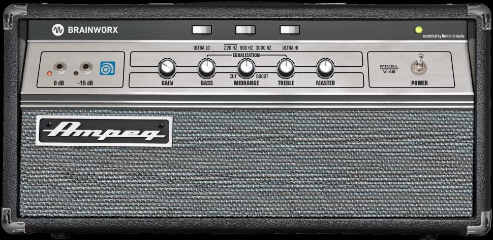 Brainworx Ampeg V-4B: Röhren-Bass-Verstärker als Plug-in