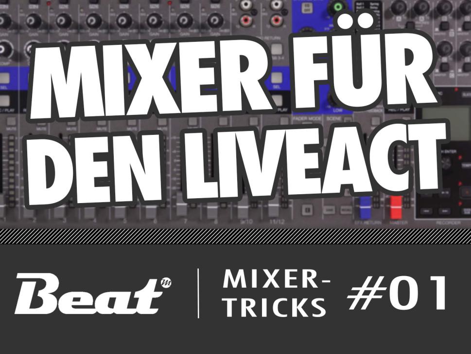 Video-Tutorial: Digital-Mixer für einen Liveact