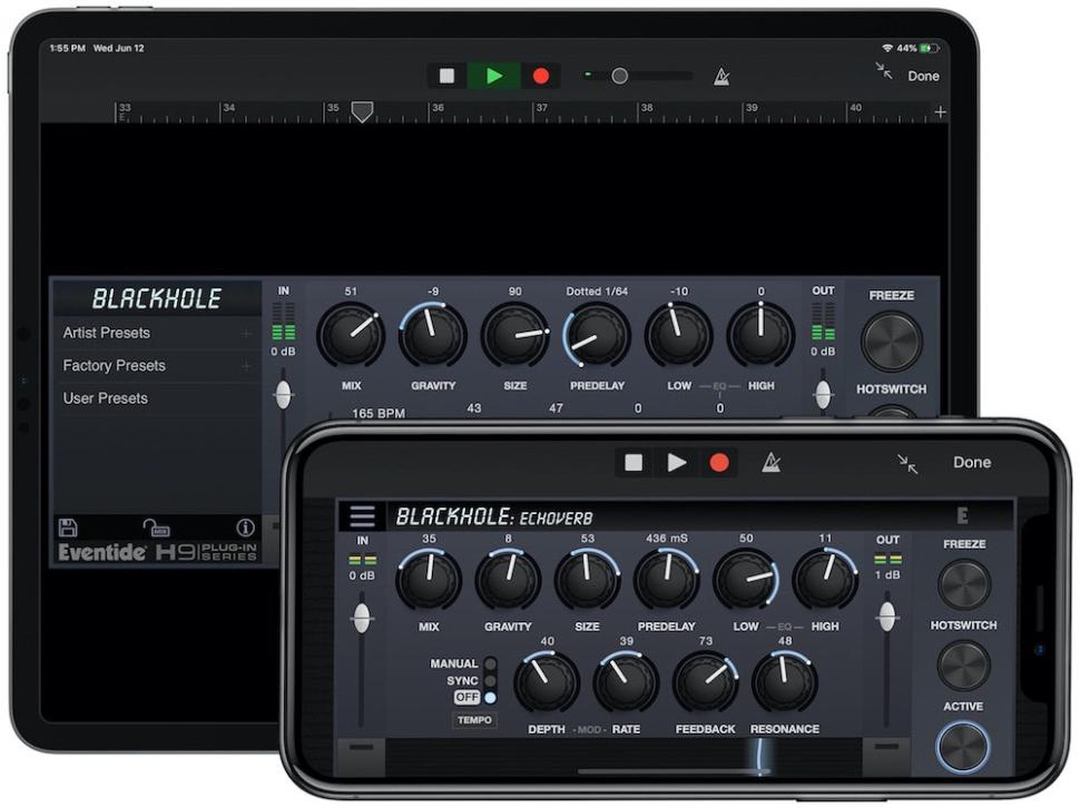 Eventide Blackhole Reverb für iOS