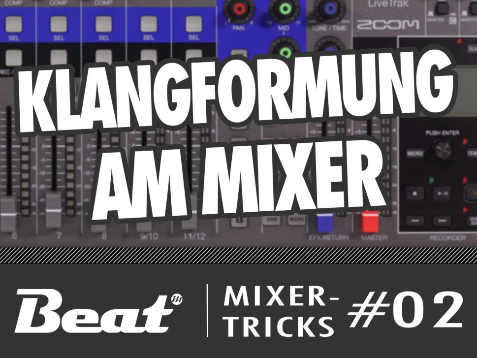 Video-Tutorial: Kreatives Sounddesign mit dem Zoom Livetrack L-12 Mixer