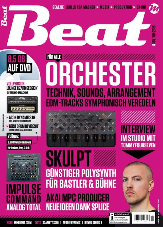 Die neue Beat 09|19 ist da: Orchester – EDM-Tracks symphonisch veredeln