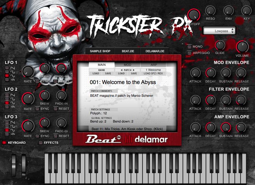 Das Trickster VST/AU-Plug-in jetzt kostenlos downloaden