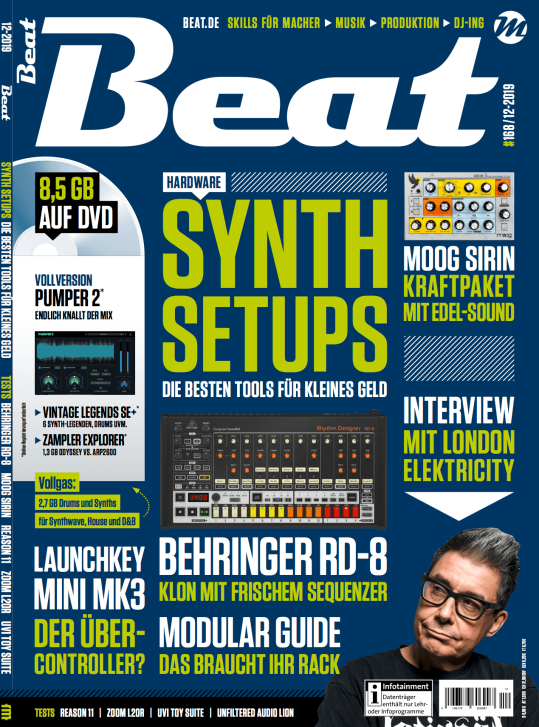 Synth Setups Spezial, Im Interview: London Elektricity, Dj Shadow und uvm.