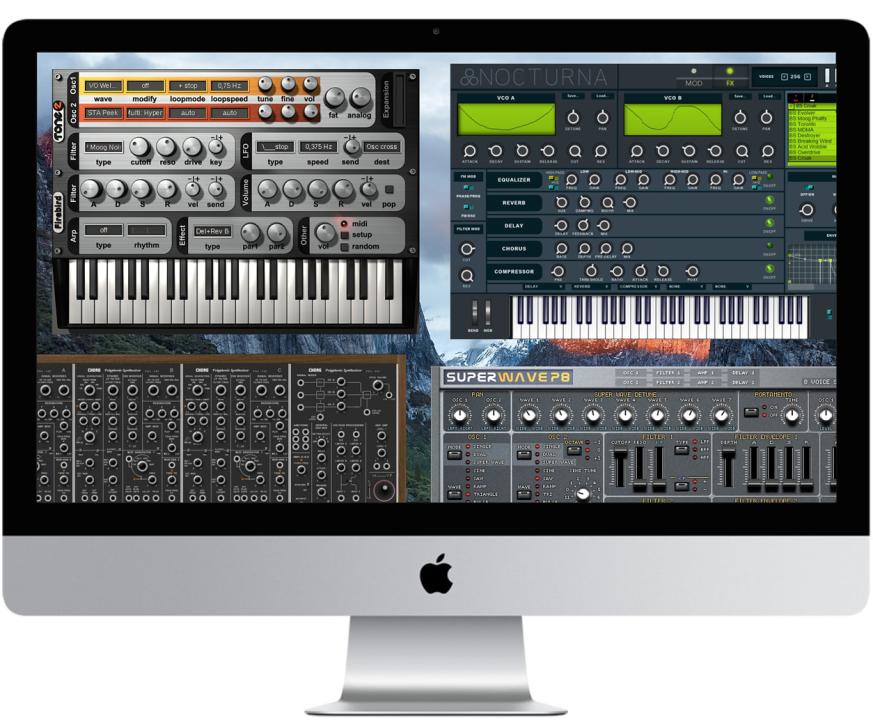 Das Beste beider Welten: Per V-Machine und PlugWire Windows VSTs auf OS X nutzen