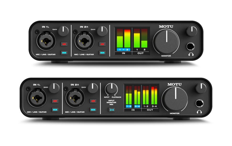 Handliche USB-C-Audio-Interfaces M2 und M4