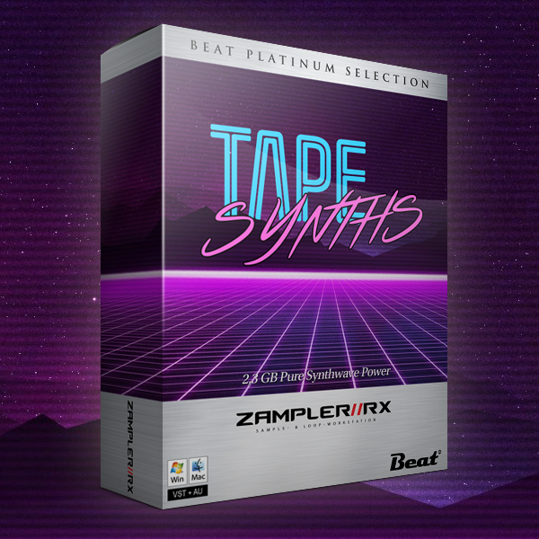 Die TAPE SYNTHS für Zampler sind hier!