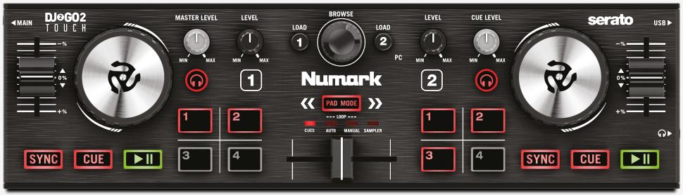 Numark stattet DJ-Controller mit Touch-Jogwheels und Serato DJ Lite aus