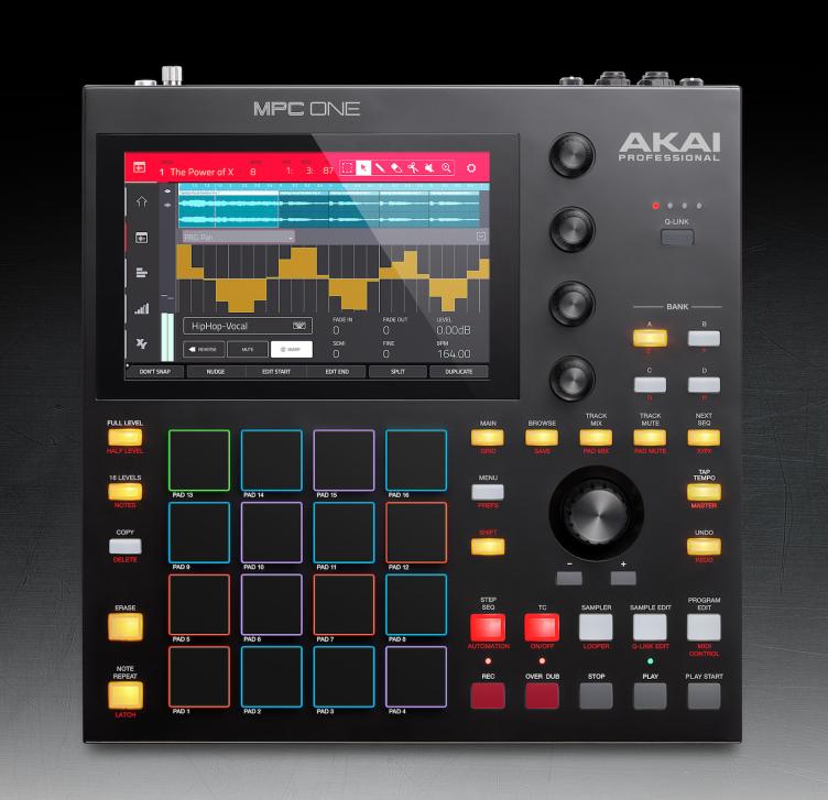 Erfahren Sie alles über die neue Sampler/Groovebox MPC One von Akai Professional, für wen sie geeignet ist und wo die Unterschiede zur MPC Live liegen