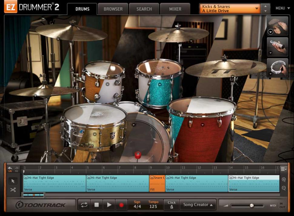 Damit die Drums so richtig knallen: Kicks & Snares EZX
