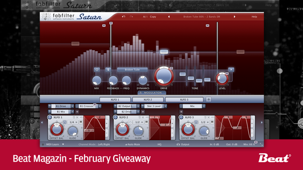 Und es geht los: Massig Gewinne absahnen – Im Februar mit 3x FabFilter Saturn