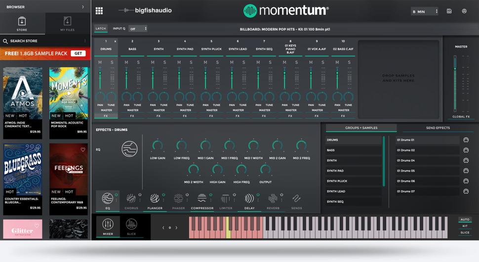 Dickes Ding mit amtlicher Library: Momentum – Freeware Loop Transformer