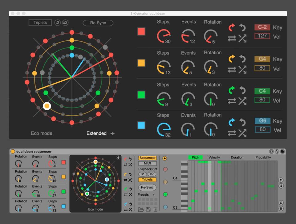 Erfahren Sie alles über den euklidischen Sequenzer von Alkman für Ableton Live 10 und wie er die Mathematik nutzt, um abgefahrene Patterns zu erzeugen