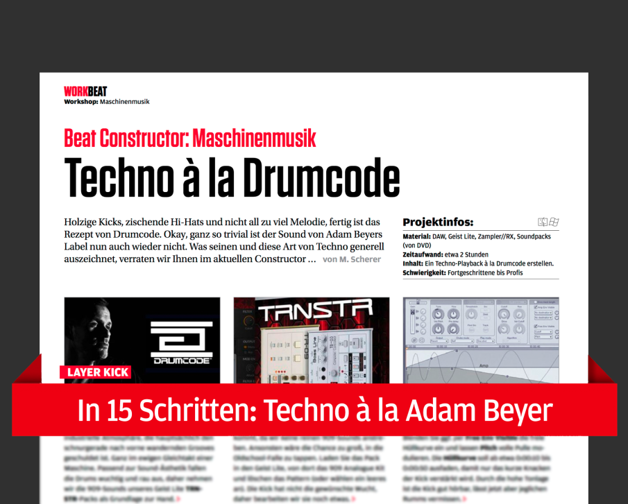 So geht's: Techno à la Drumcode in 24 Schritten
