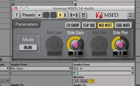 6 Sammelspuren: Ein weiterer Vorteil dieses Szenarios: Alle Spuren, die in den Kompressor laufen, können Sie auf der Send/Return-Spur vorab gemeinsam bearbeiten. Etwa für Korrekturen per Equalizer oder um sie vorab mit etwas Reverb zu würzen. Für die Audiospur mit dem Kompressor am Eingang wiederum wären Mid/Side-Bearbeitungen für mehr Stereobreite oder simples Sidechaining naheliegende Anwendungen.