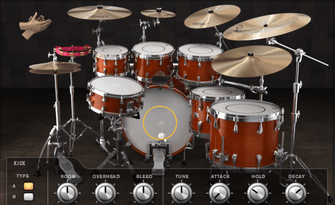 1 Die Mischung macht’s: Bei perkussivem Material stehen Sie oft vor dem Problem, dass der Kompressor den Sound zwar dichter und fetter macht, dafür aber der saubere Anschlag verloren geht. Die Kompression verändert die Transienten und sorgt für einen unsauberen Attack. Da dies bei Drums meist unerwünscht ist, empfiehlt sich eine Parallelkompression, bei der bearbeitetes und originales Signal gemischt werden.