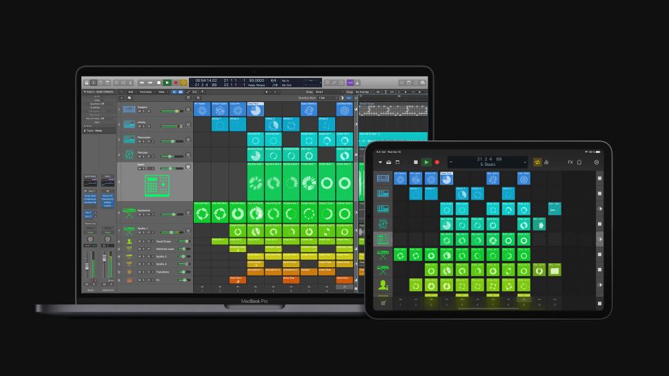 Schon seit Jahren in GarageBand, jetzt auch in Logic: Live Loops.