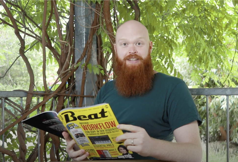 Paul Marx von Meinhomestudio.de beim Schmökern und genießen eurer Einsendungen