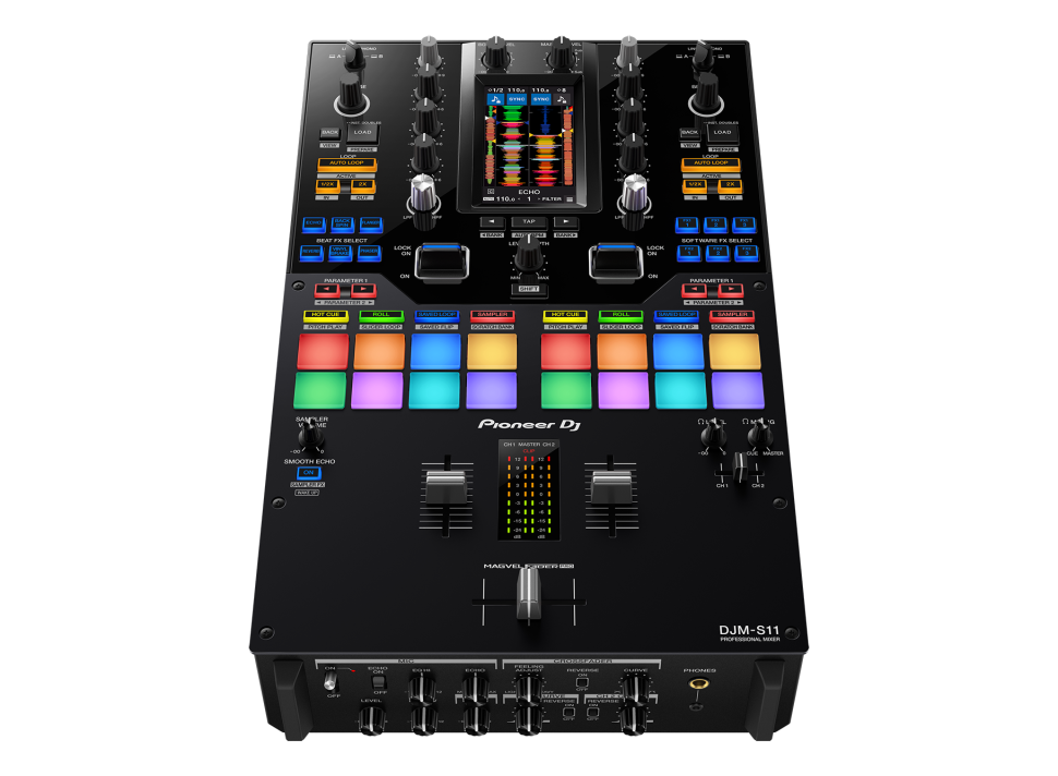 Battle Mixer mit Touchscreen von Pioneer DJ DJM S11