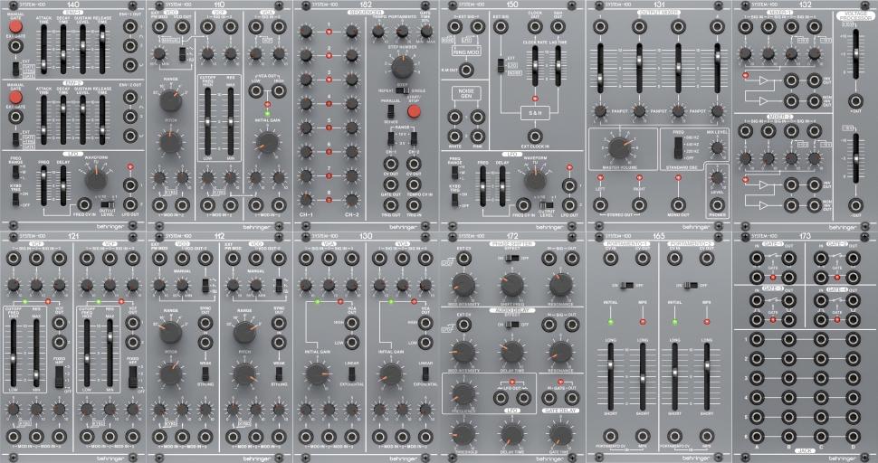 Test System 100 Behringer Goes Modular
