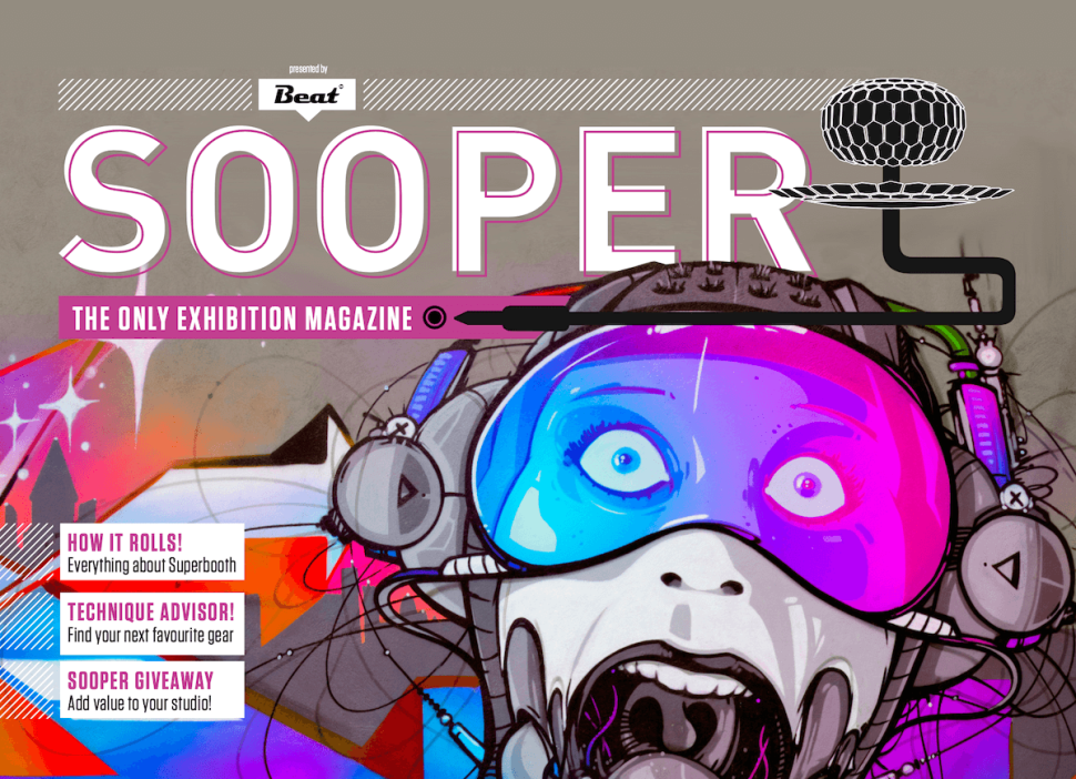 Wie immer sind wir mit dem offiziellen Messe-Guide dabei, aber nicht nur mit abgefahrener Optik, sondern Tricks zum Gear, Ratgebern zur Technik und einem Mega-Gewinnspiel, bei dem es eine Akai MPC X, Bitwig Studio 4, ein Focusrite Audiointerface und vieles mehr abzustauben gibt. Das wird „sooper“!
