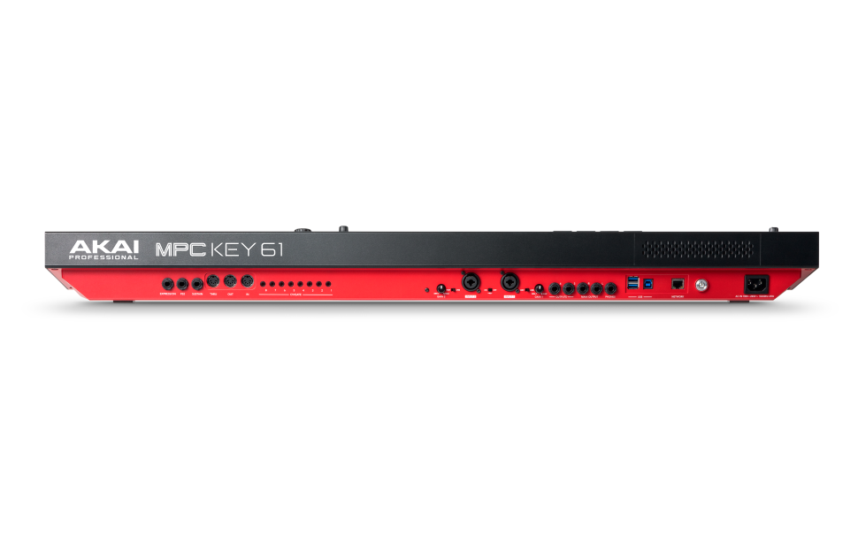 Internet, externe Datenträger, Audiointerfaces, MIDI-Controller ... an die MPC Key 61 lässt sich so ziemlich alles anschließen, was MIDI oder USB hat
