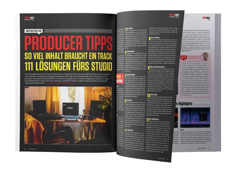 So viel Inhalt braucht ein Track - 111 Lösungen für den Studioalltag