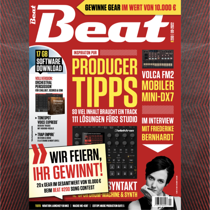 BEAT 9/22: 111 Producer Tipps und Gewinne über 10.000 € absahnen!