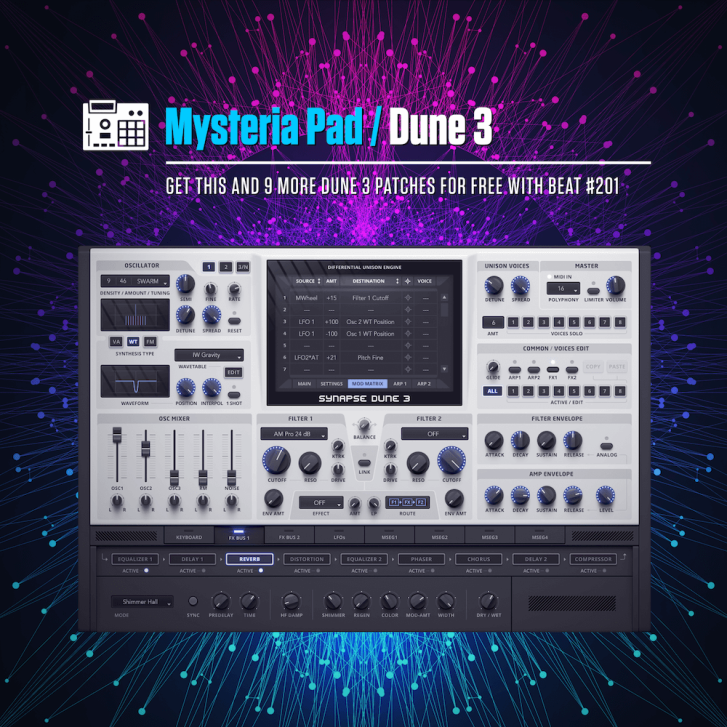 Neu! Ab jetzt jeden Monat neue Patches of the Month als kostenloser Download