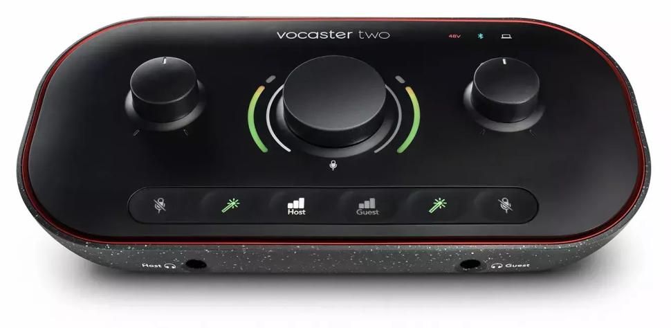 Gäste beim Podcast? Mit dem Vocaster Two kein Problem.