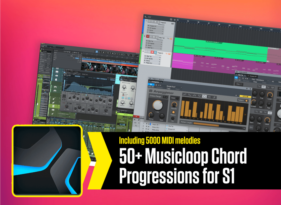 50+ Studio One Musicloops for free